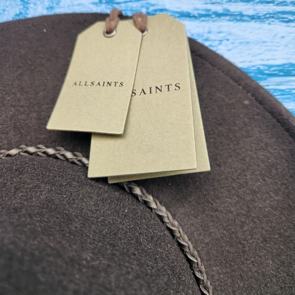 Leather rope Wool fedora - Picture 5 of 9